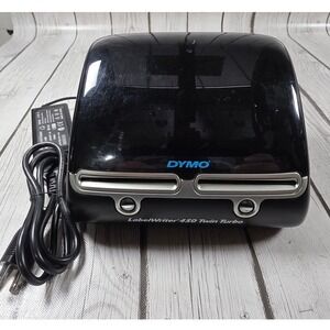 DYMO LabelWriter 450 Twin Turbo Thermal Label Printer Black 1750160